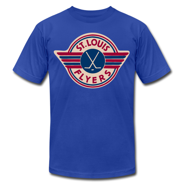 St. Louis Flyers T-Shirt (Premium) - royal blue