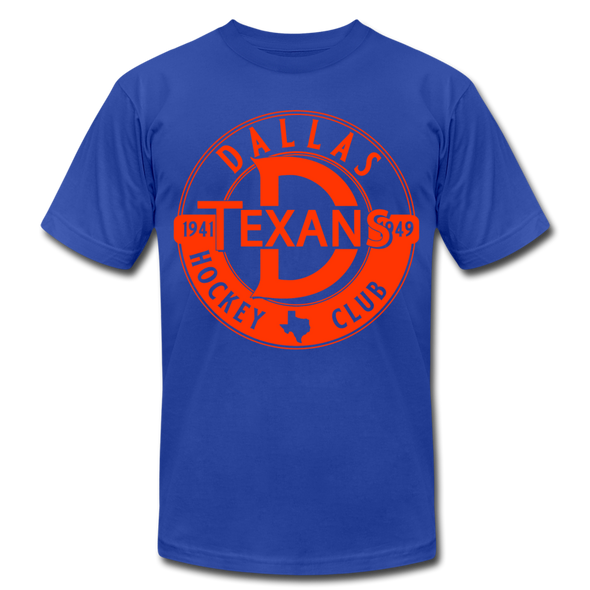 Dallas Texans Circular Dated T-Shirt (Premium) - royal blue