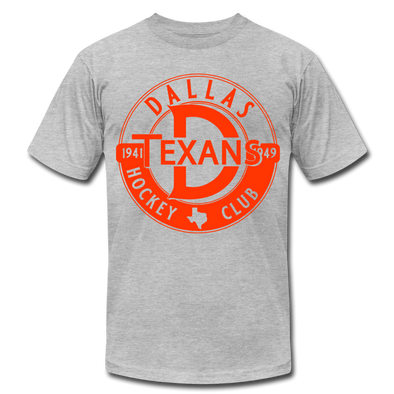 Dallas Texans Circular Dated T-Shirt (Premium) - heather gray