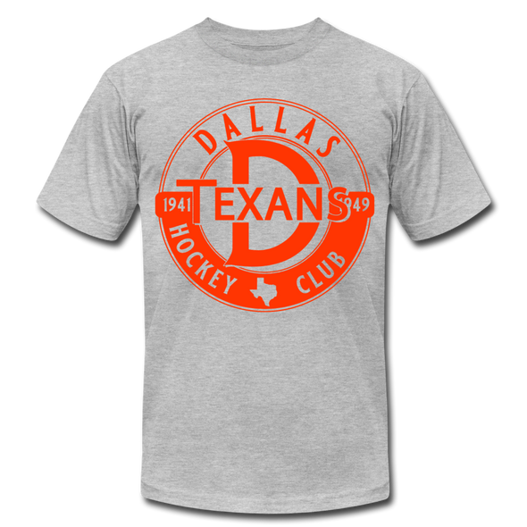 Dallas Texans Circular Dated T-Shirt (Premium) - heather gray