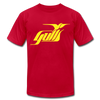 Hampton Gulls Yellow Design T-Shirt (Premium) - red