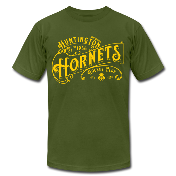 Huntington Hornets T-Shirt (Premium) - olive