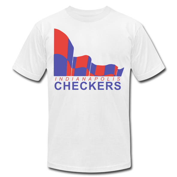 Indianapolis Checkers T-Shirt (Premium) - white