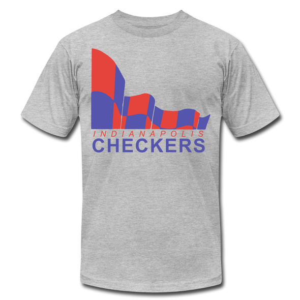 Indianapolis Checkers T-Shirt (Premium) - heather gray