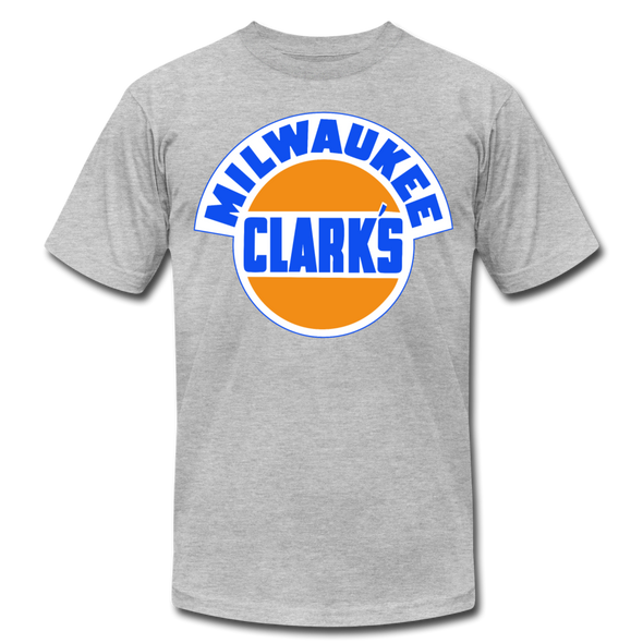 Milwaukee Clarks T-Shirt (Premium) - heather gray