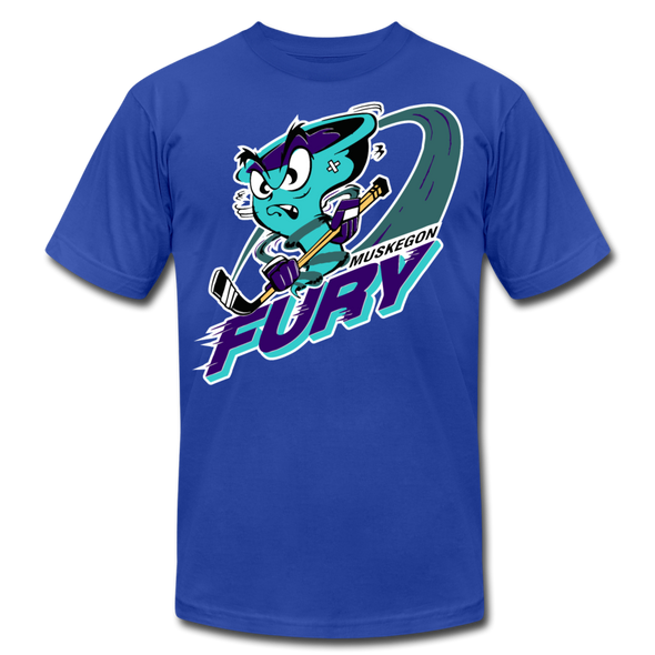 Muskegon Fury T-Shirt (Premium) - royal blue