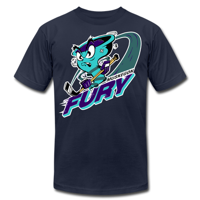 Muskegon Fury T-Shirt (Premium) - navy