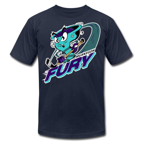 Muskegon Fury T-Shirt (Premium) - navy