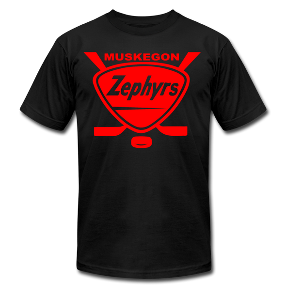 Muskegon Zephyrs T-Shirt (Premium) - black