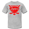 Muskegon Zephyrs T-Shirt (Premium) - heather gray