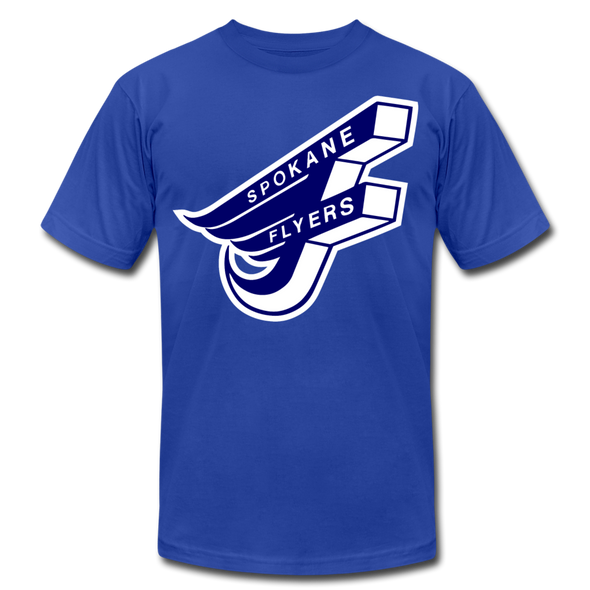 Spokane Flyers F T-Shirt (Premium) - royal blue