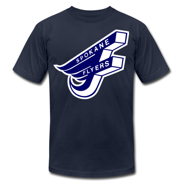 Spokane Flyers F T-Shirt (Premium) - navy