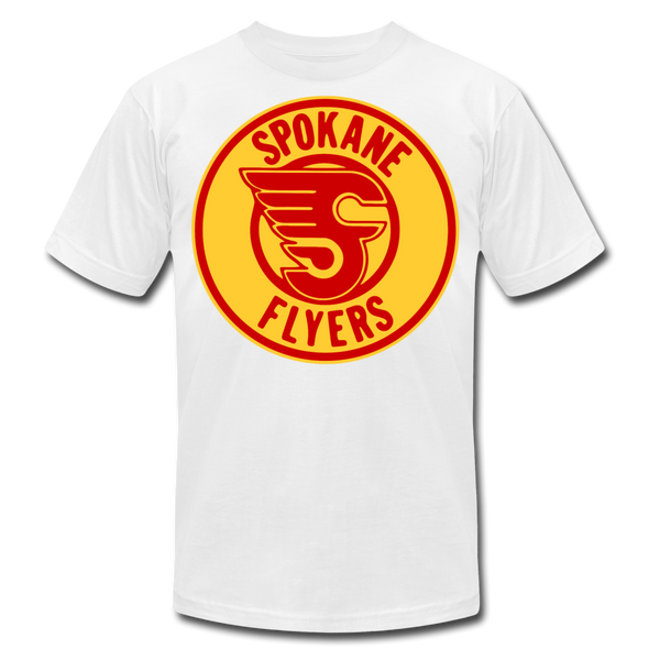 Spokane Flyers Red Design T-Shirt (Premium) - white