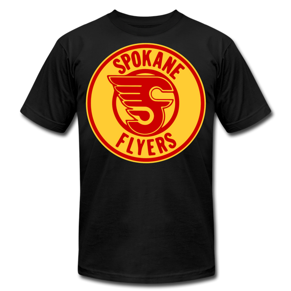 Spokane Flyers Red Design T-Shirt (Premium) - black