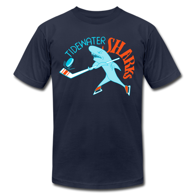 Tidewater Sharks T-Shirt (Premium) - navy