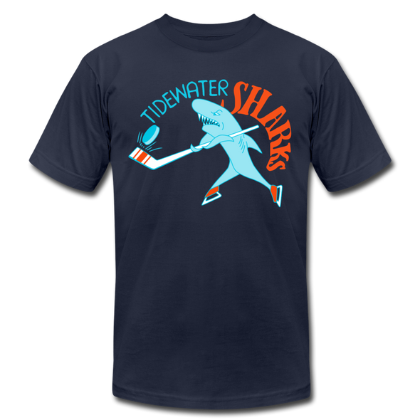 Tidewater Sharks T-Shirt (Premium) - navy