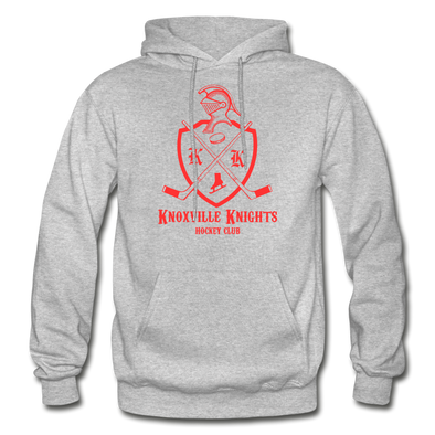 Knoxville Knights Coat of Arms Hoodie - heather gray