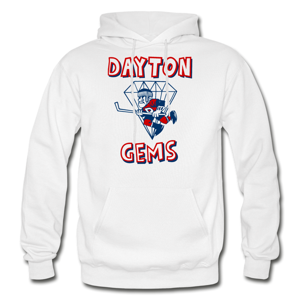 Dayton Gems Hoodie - white