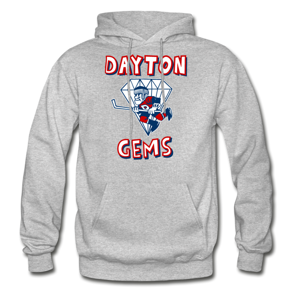 Dayton Gems Hoodie - heather gray