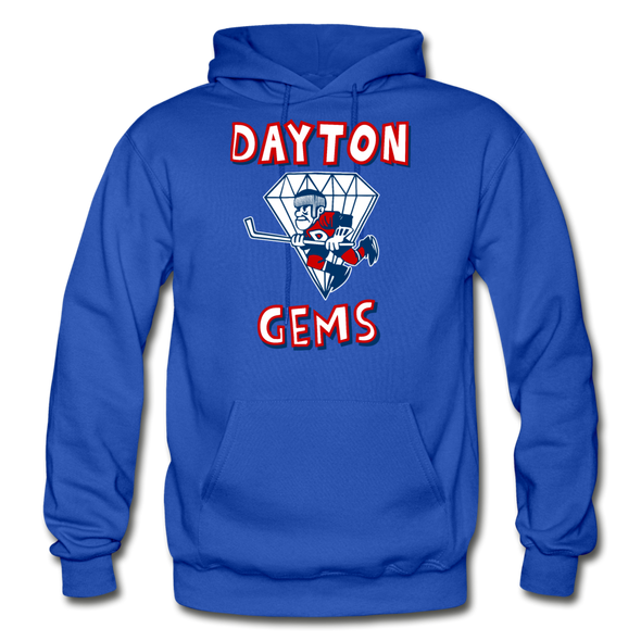 Dayton Gems Hoodie - royal blue