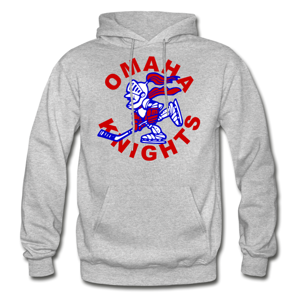 Omaha Knights Hoodie - heather gray