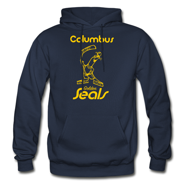 Columbus Golden Seals Hoodie - navy