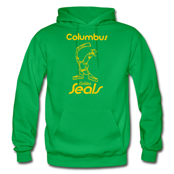 Columbus Golden Seals Hoodie - kelly green