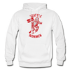 Seattle Ironmen Hoodie - white