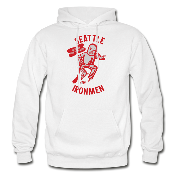 Seattle Ironmen Hoodie - white