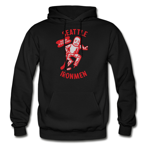 Seattle Ironmen Hoodie - black