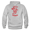 Seattle Ironmen Hoodie - heather gray