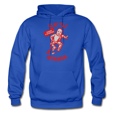 Seattle Ironmen Hoodie - royal blue