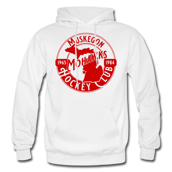 Muskegon Mohawks Hoodie - white