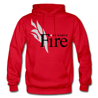 Fort Worth Fire Red Hoodie - red