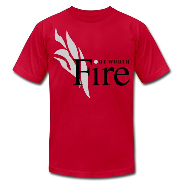 Fort Worth Fire Red T-Shirt (Premium Lightweight) - red