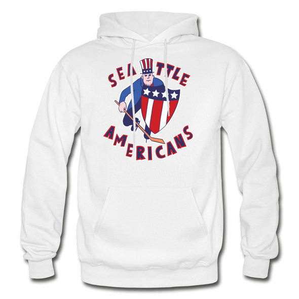 Seattle Americans Hoodie - white