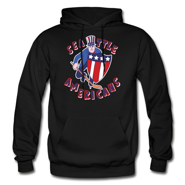 Seattle Americans Hoodie - black