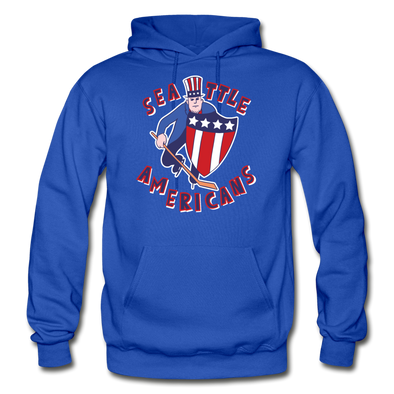 Seattle Americans Hoodie - royal blue