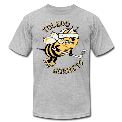 Toledo Hornets T-Shirt (Premium Lightweight) - heather gray