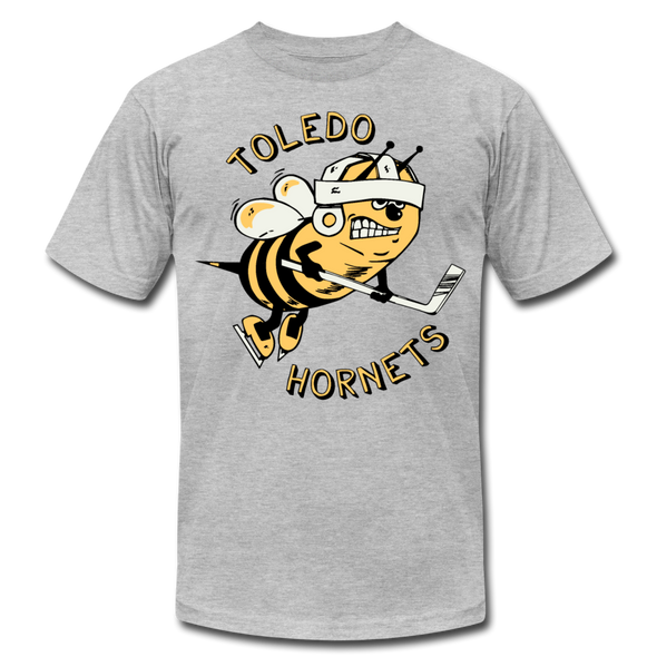 Toledo Hornets T-Shirt (Premium Lightweight) - heather gray