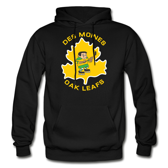 Des Moines Oak Leafs Hoodie - black