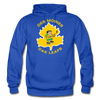 Des Moines Oak Leafs Hoodie - royal blue