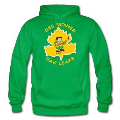 Des Moines Oak Leafs Hoodie - kelly green