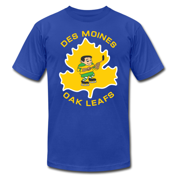 Des Moines Oak Leafs T-Shirt (Premium Lightweight) - royal blue