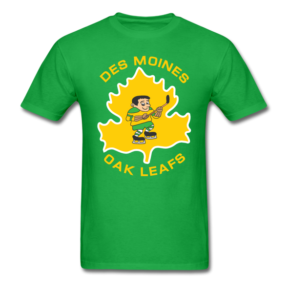 Des Moines Oak Leafs T-Shirt - bright green