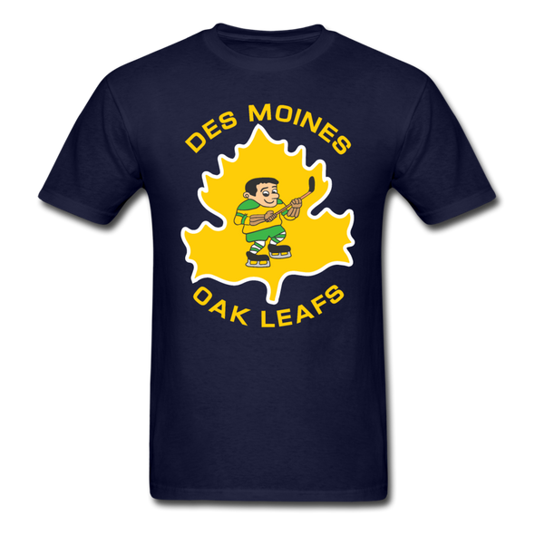 Des Moines Oak Leafs T-Shirt - navy