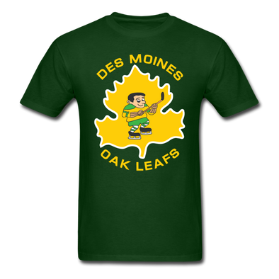 Des Moines Oak Leafs T-Shirt - forest green