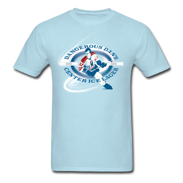 Dangerous Dan's T-Shirt - powder blue