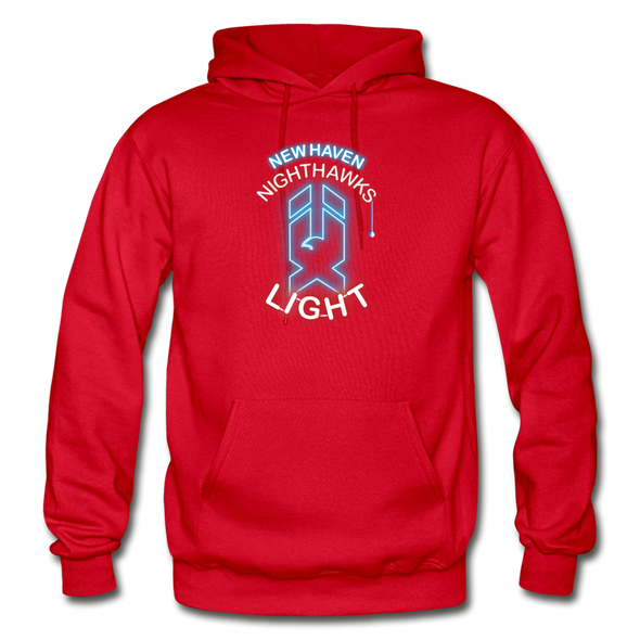 New Haven Nighthawks Light Hoodie - red