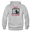 Dave's Kick Save IPA Hoodie - heather gray